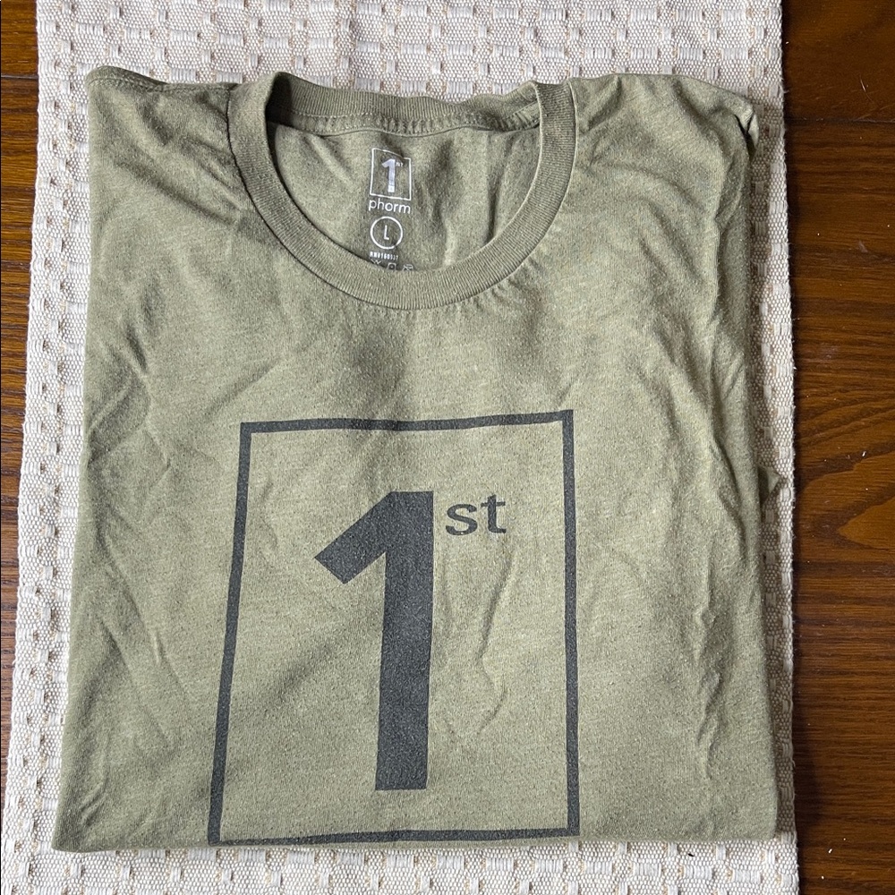 Olive Green Men’s 1st Phorm T-Shirt